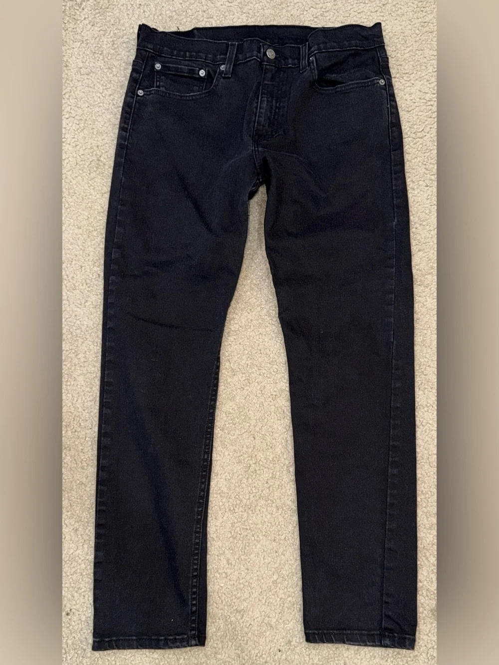 Levi's Men's Slim Fit Jeans in Black - W 32 x L 29